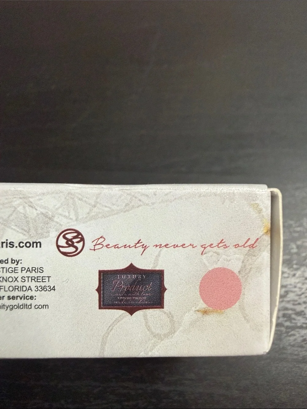 La Prestige Paris Awakening Glow Peach Nourishing Lip Oil